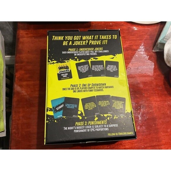 Tru TV Impractical Jokers The Game - Box of Challenges New - Picture 2 of 2